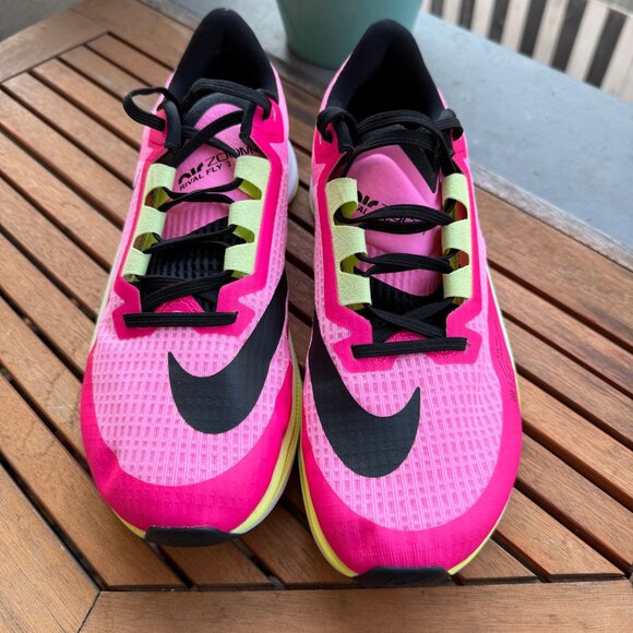 Nike Zoom Rival Fly 3 Men’s Running Shoes Pink & Black Size 10 - Picture 3 of 8